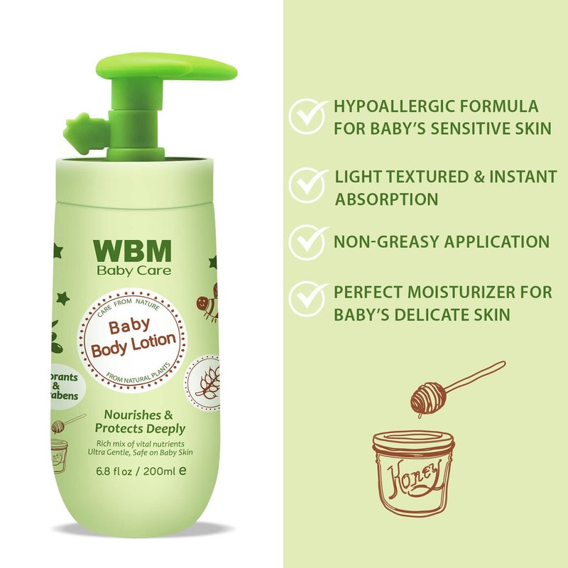 WBM Care Baby Gift Set | 5 Essential Baby Skin Care Products - Baby Lotion, Baby Shampoo, Face Cream, Baby Powder, and Baby Oil for Gentle and Complete Care - Image 4